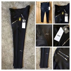 NWT! $79 Gottex Athletic Pants With Zippers (M)